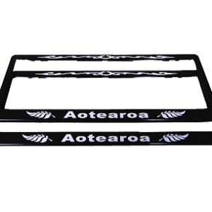 Number Plate Frame Aotearoa 2pk