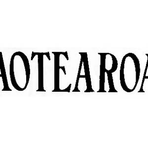 Aotearoa Black Car Sticker