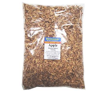 Apple Wood Smoking Chips Medium 1.5ltr