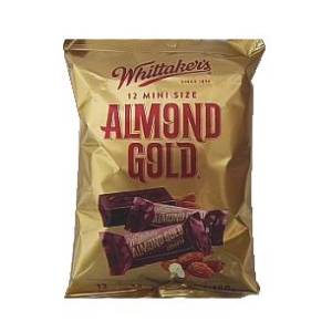 Whittaker's Almond Gold Mini Slabs 180g