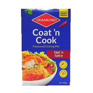 Diamond Coat'n Cook Hot and Spicy 200g