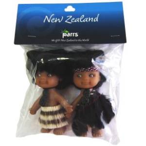 Maori Doll Pair 10cm