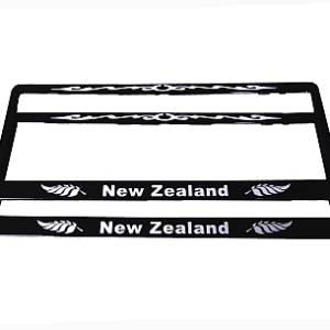 Number Plate Frame New Zealand 2pk