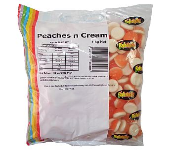 Rainbow Peaches n Cream 1kg
