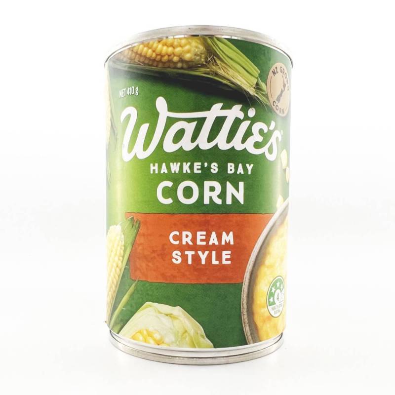 Wattie's Cream Style Corn 410g Kiwi Shop