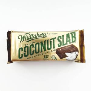 Whittaker's Toasted Coconut Slab 50g