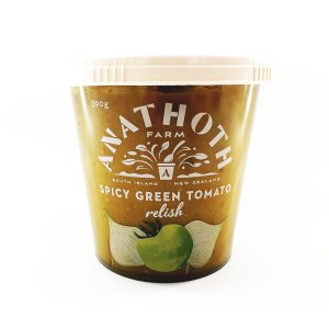 Anathoth Spicy Green Tomato Relish 390g