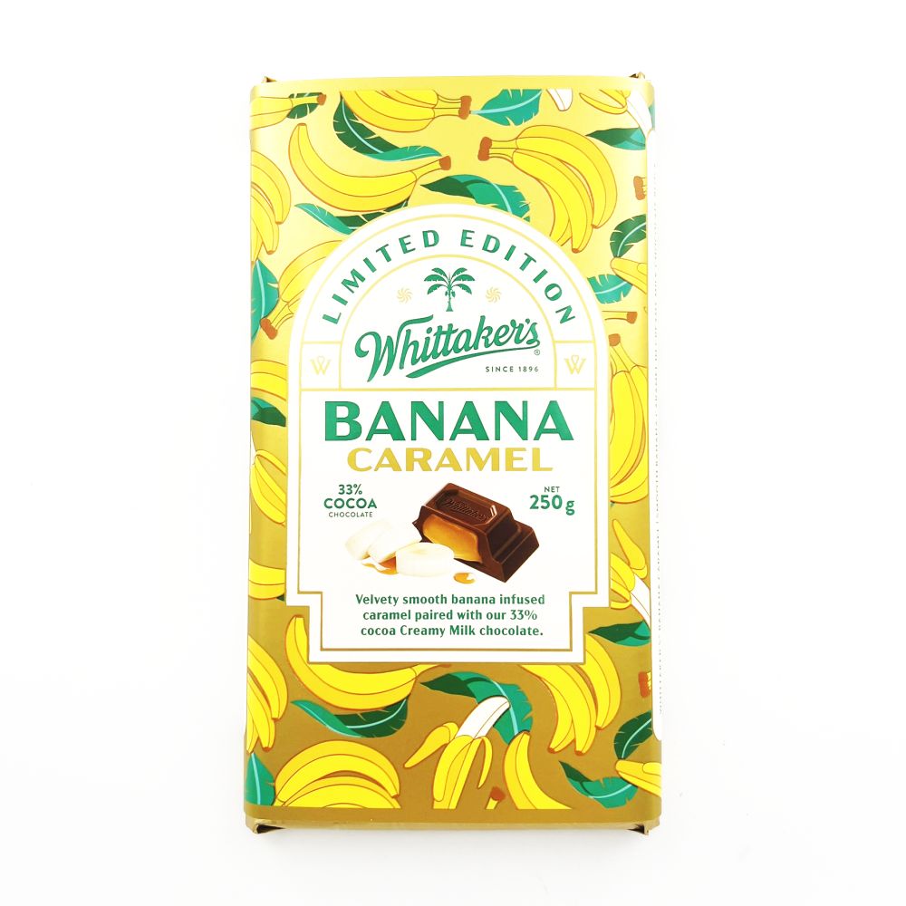Whittakers Banana Caramel 250g